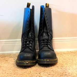 14 eyelet steel toe docs